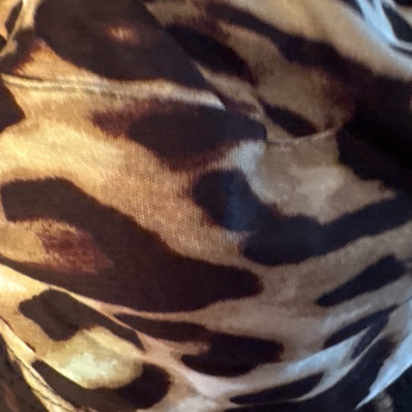 Leopard Print bucket hat- Brown & Black Animal Print - Picture 2 of 3